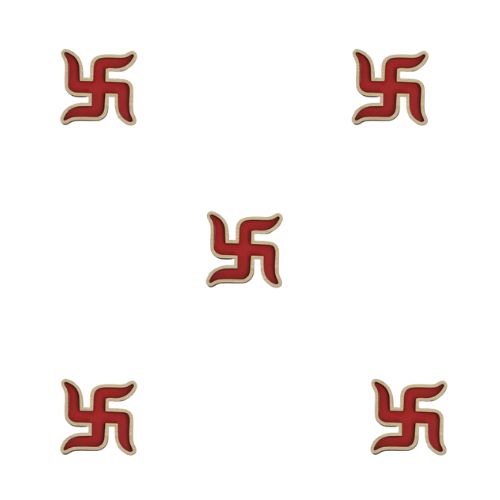 Swastik Sathiyo Wooden Stickers