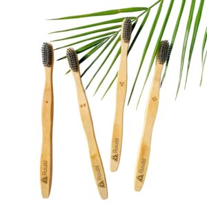 Organic Bamboo Toothbrush minesh handicraft