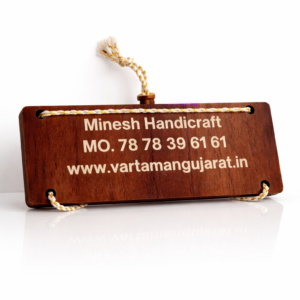 Luxury Wooden Hanuman Chalisa Hindu Gift for Family Spiritual Wall Hanging